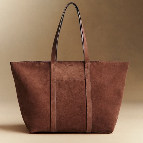 Sezane Handbags - Brand New Sezane Gabin Bag in Chocolate Suede